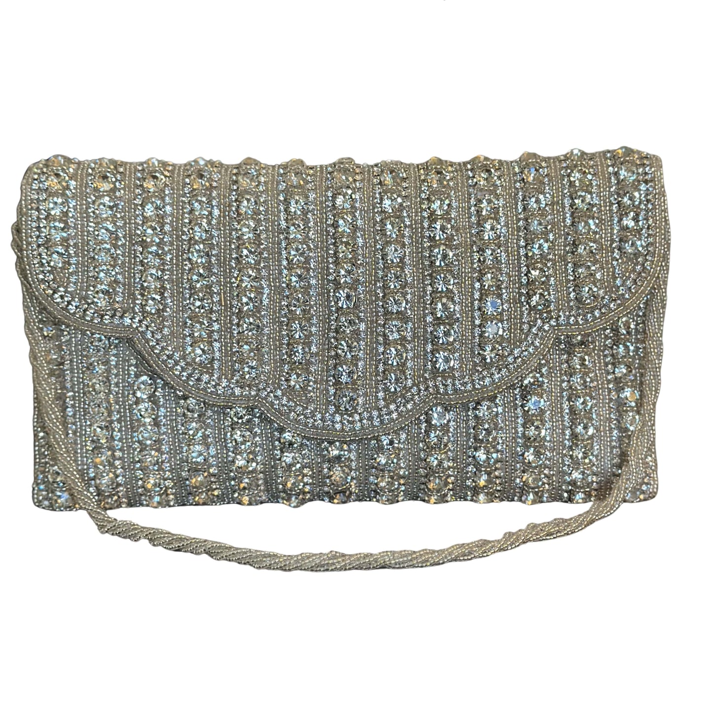 Crossbody Crystal Beaded Bag - Craft Bazaar
