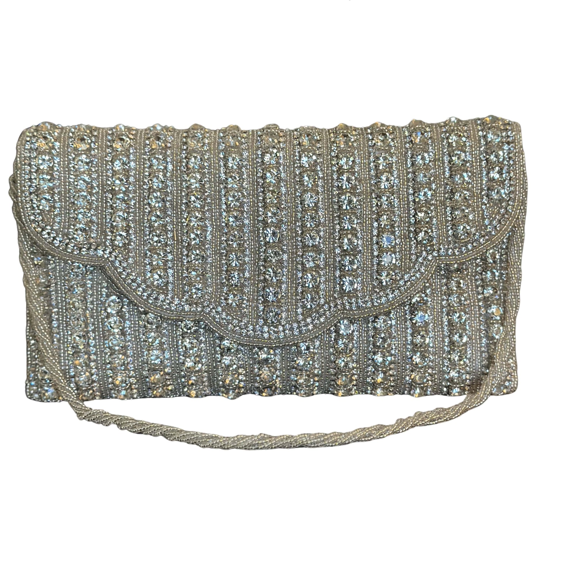 Crossbody Crystal Beaded Bag - Craft Bazaar