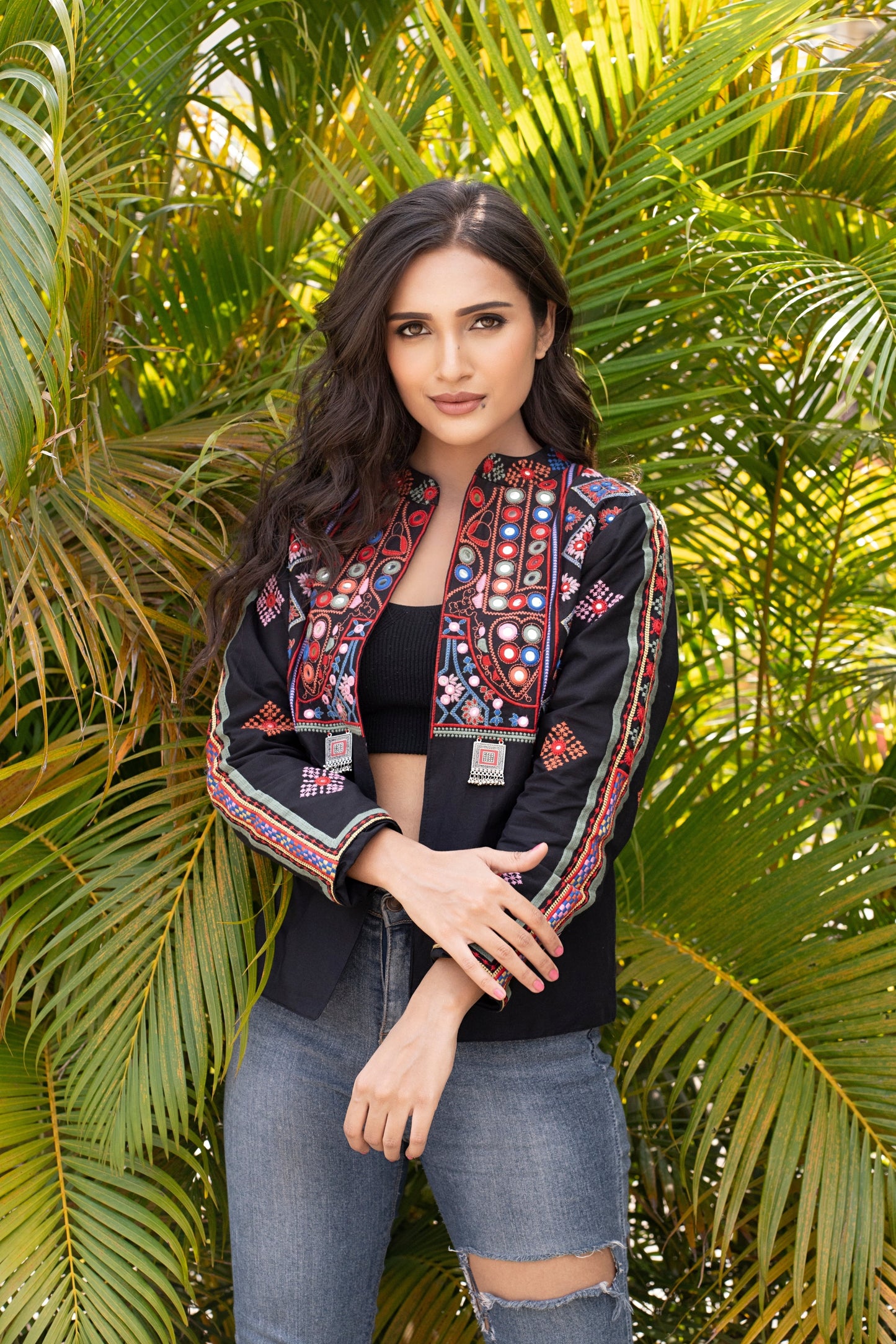 Bohemian Full Sleeves Cotton Coat