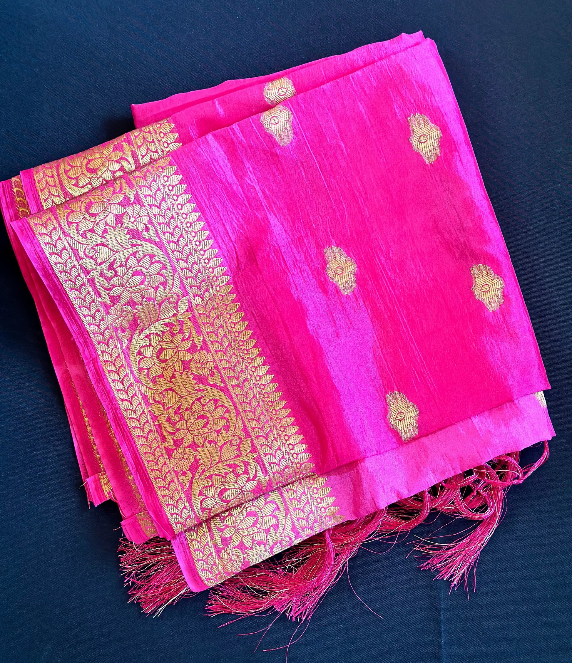 Women Banarasi Silk Dupatta - Craft Bazaar