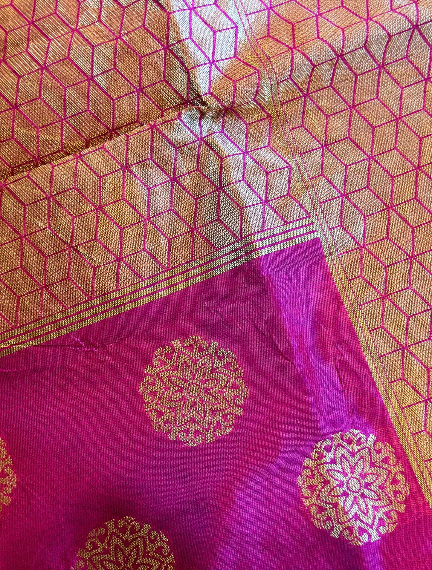 Women Banarasi Silk Dupatta - Craft Bazaar 