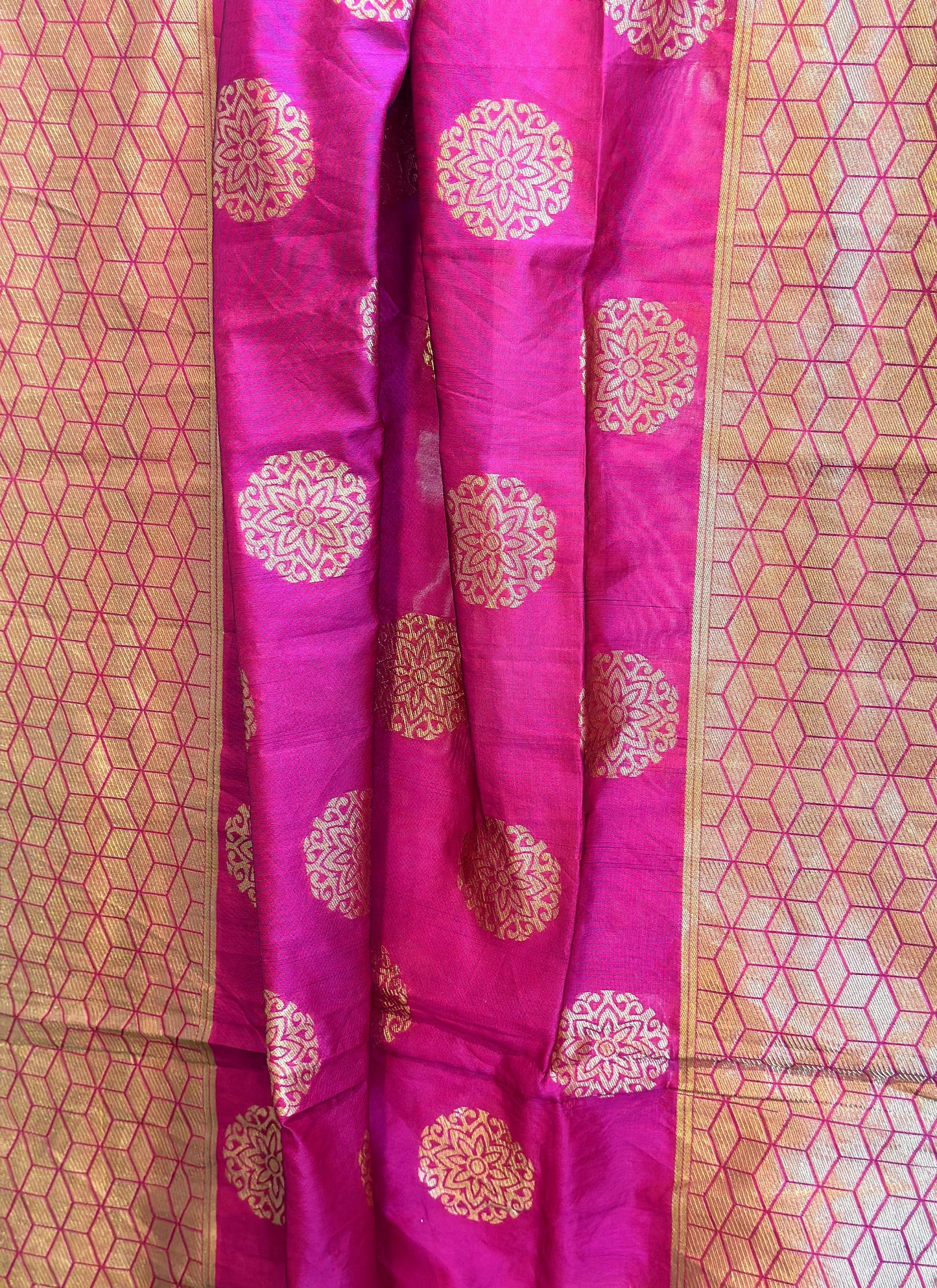 Women Banarasi Silk Dupatta - Craft Bazaar