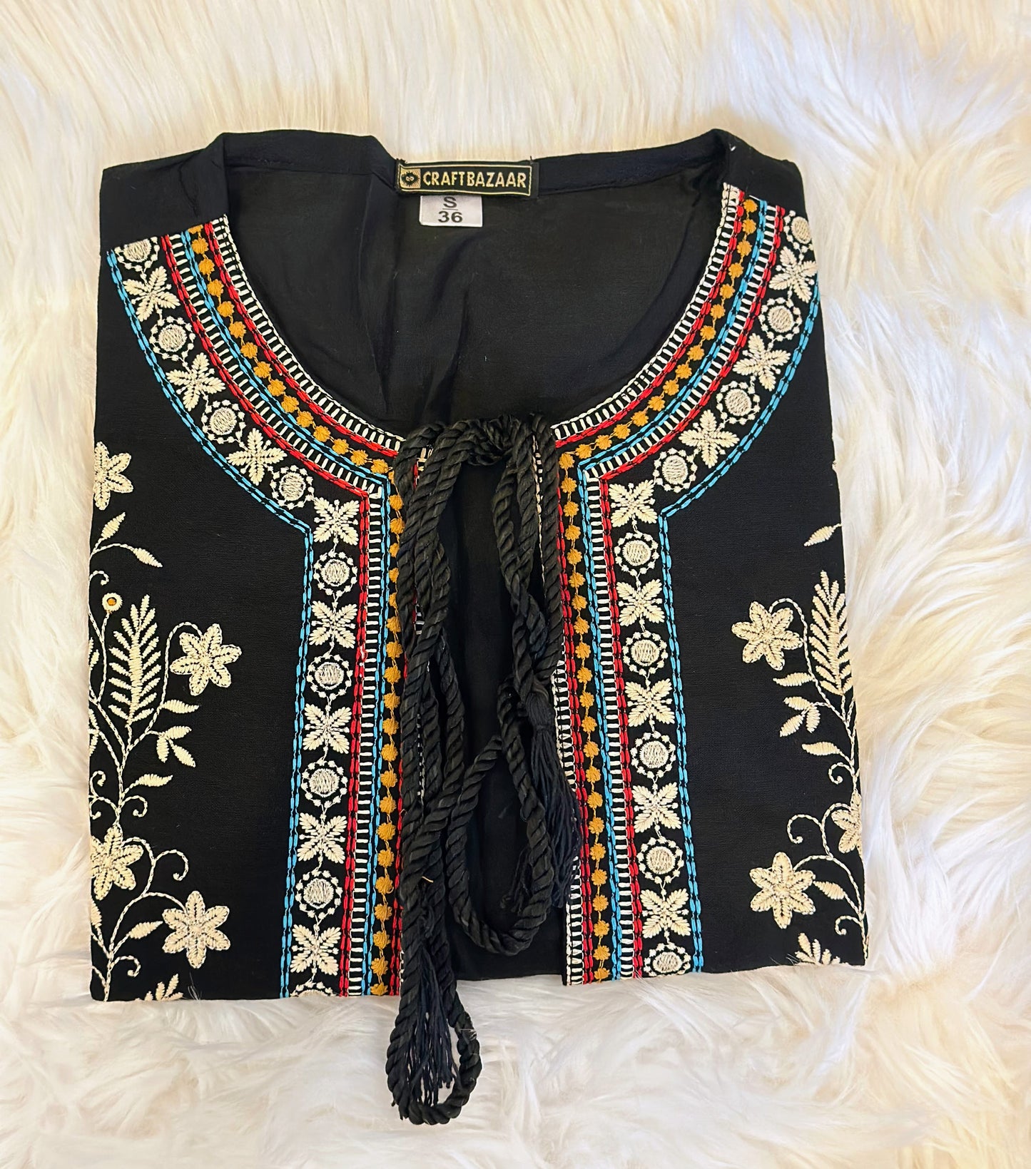 Bohemian-Sleeveless-Black-Waist-Coat-1