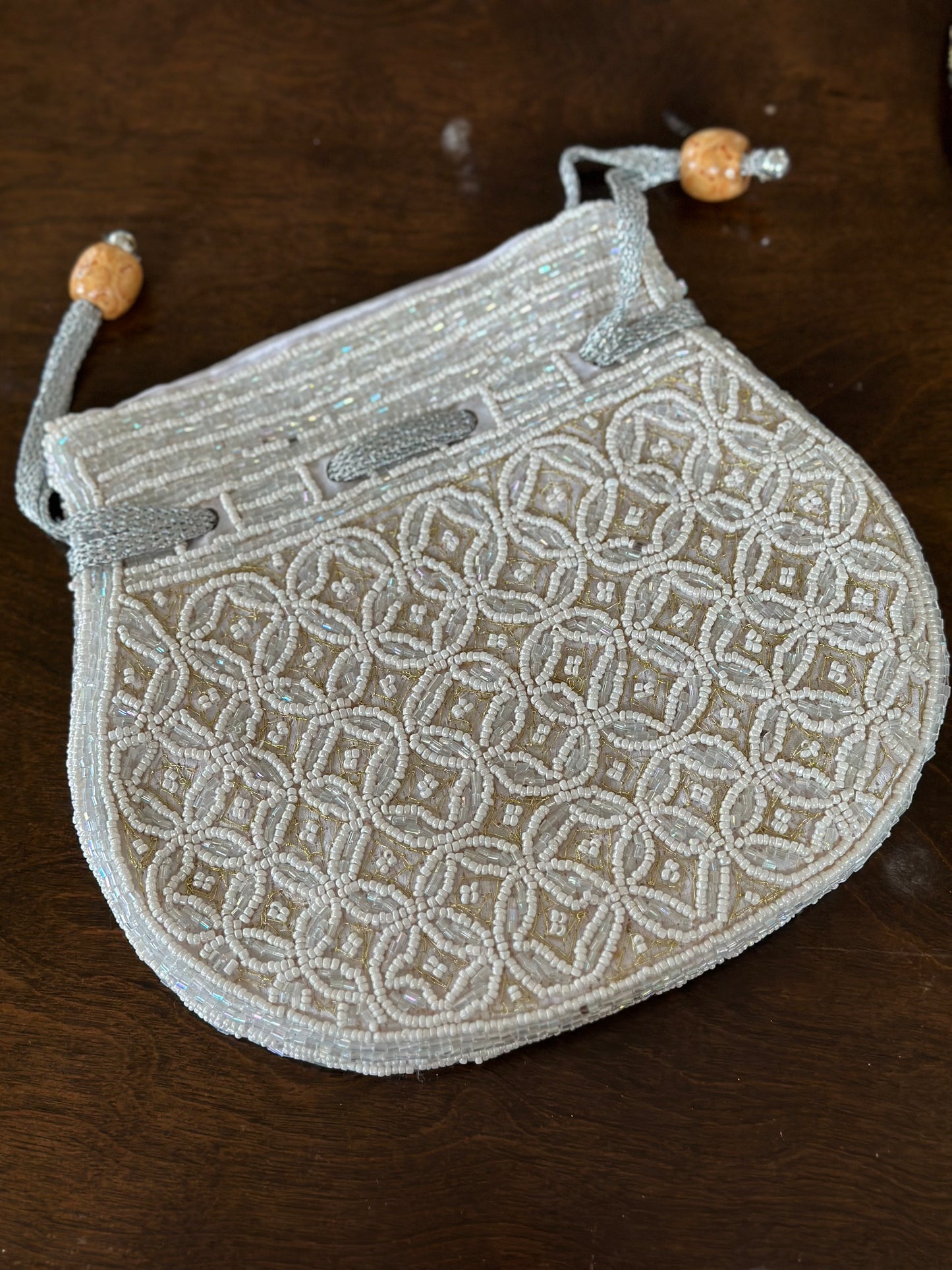 Hand Beaded Cross-body Potli Bag - Craft Bazaar