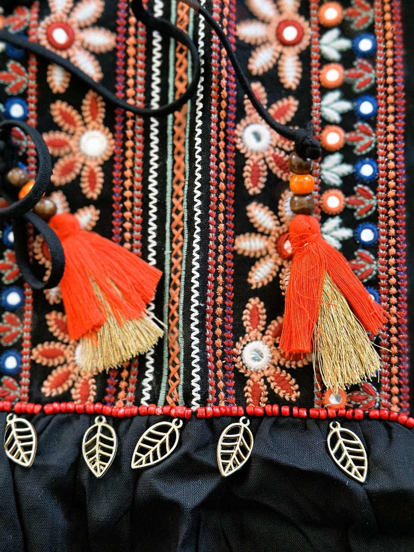 Bohemian-Kutch-Embroidered-Black-Shrug-5