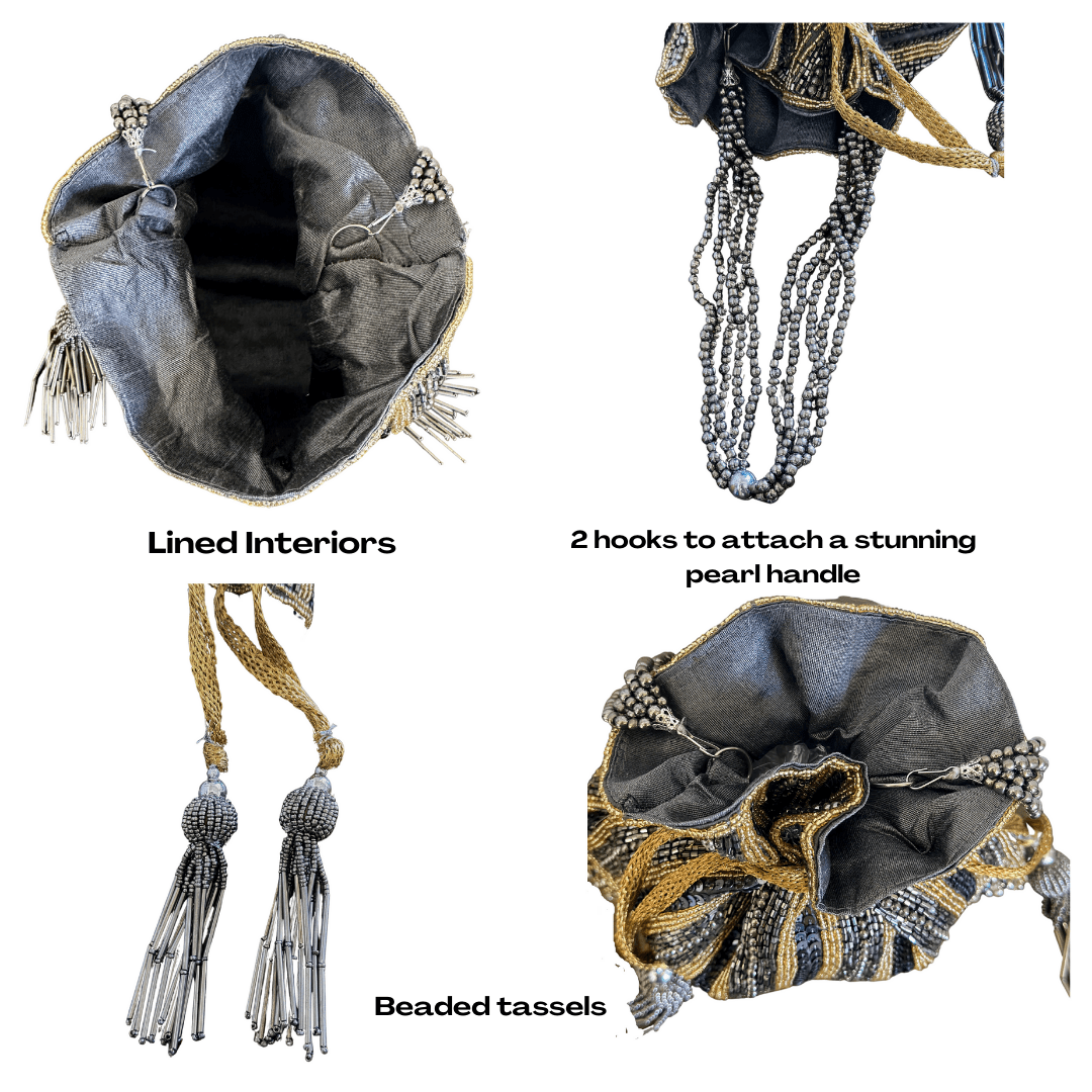 Handmade Fashion Indian Potli Bag - Craft Bazaar