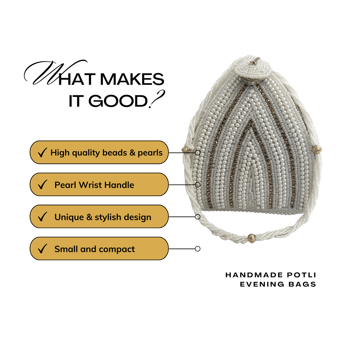 Evening Bag Triangle Indian Potli Bag - Craft Bazaar