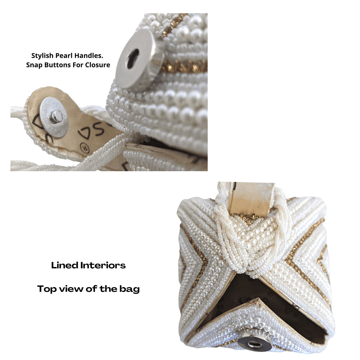 Evening Bag Triangle Indian Potli Bag - Craft Bazaar