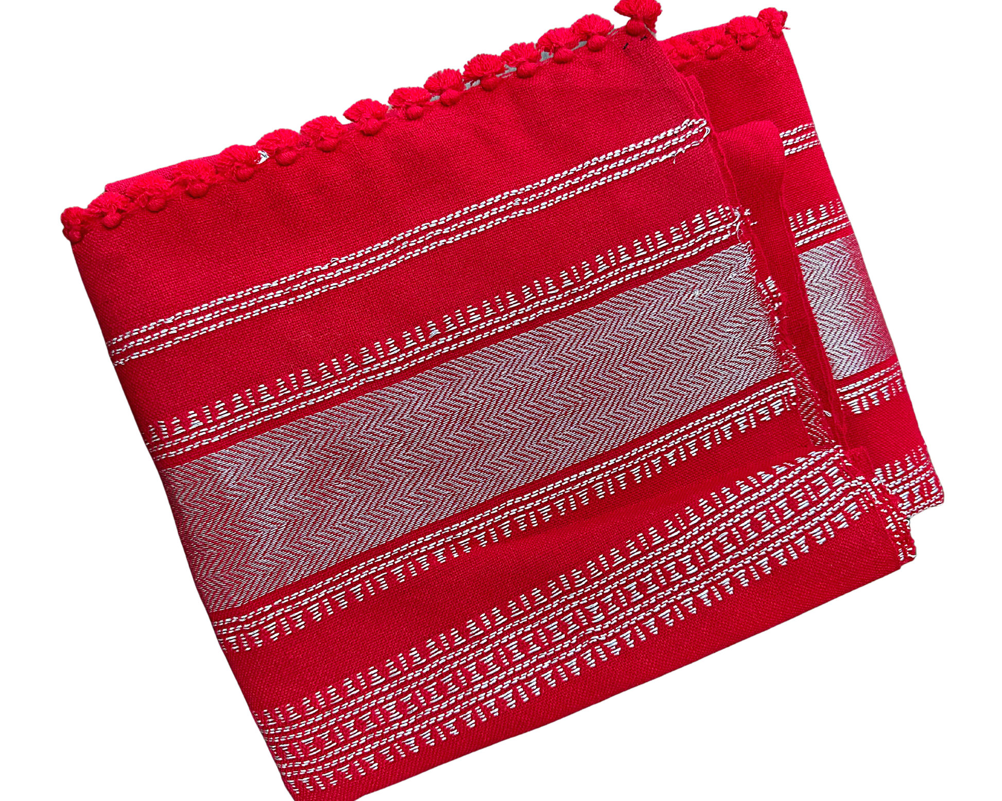 Kutch Mirror Work Pure Wool Shawls - Craft Bazaar