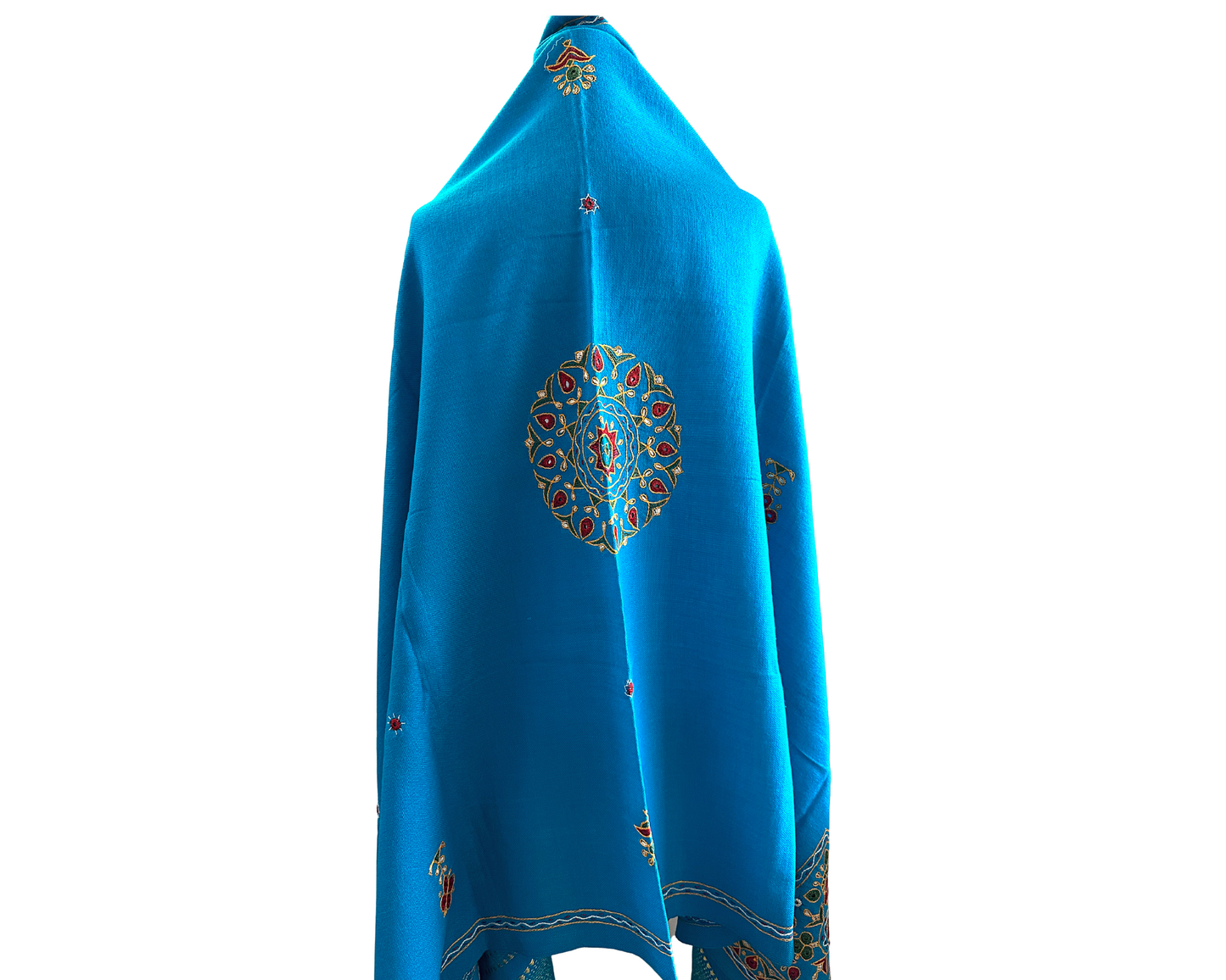 Kutch Embroidery Pure Wool Shawls - Craft Bazaar