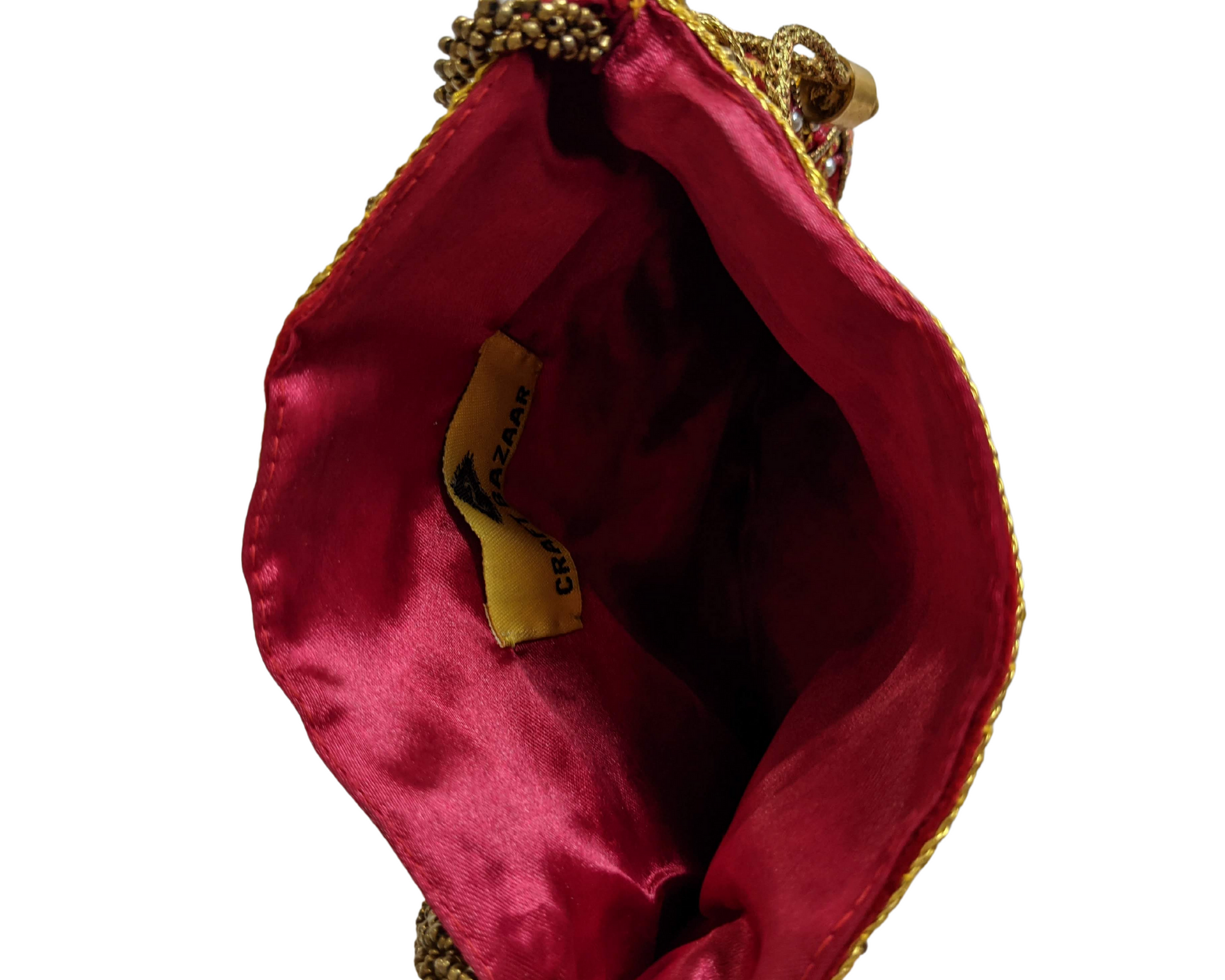 Indian Potli Bag, Velvet Bag - Craft Bazaar
