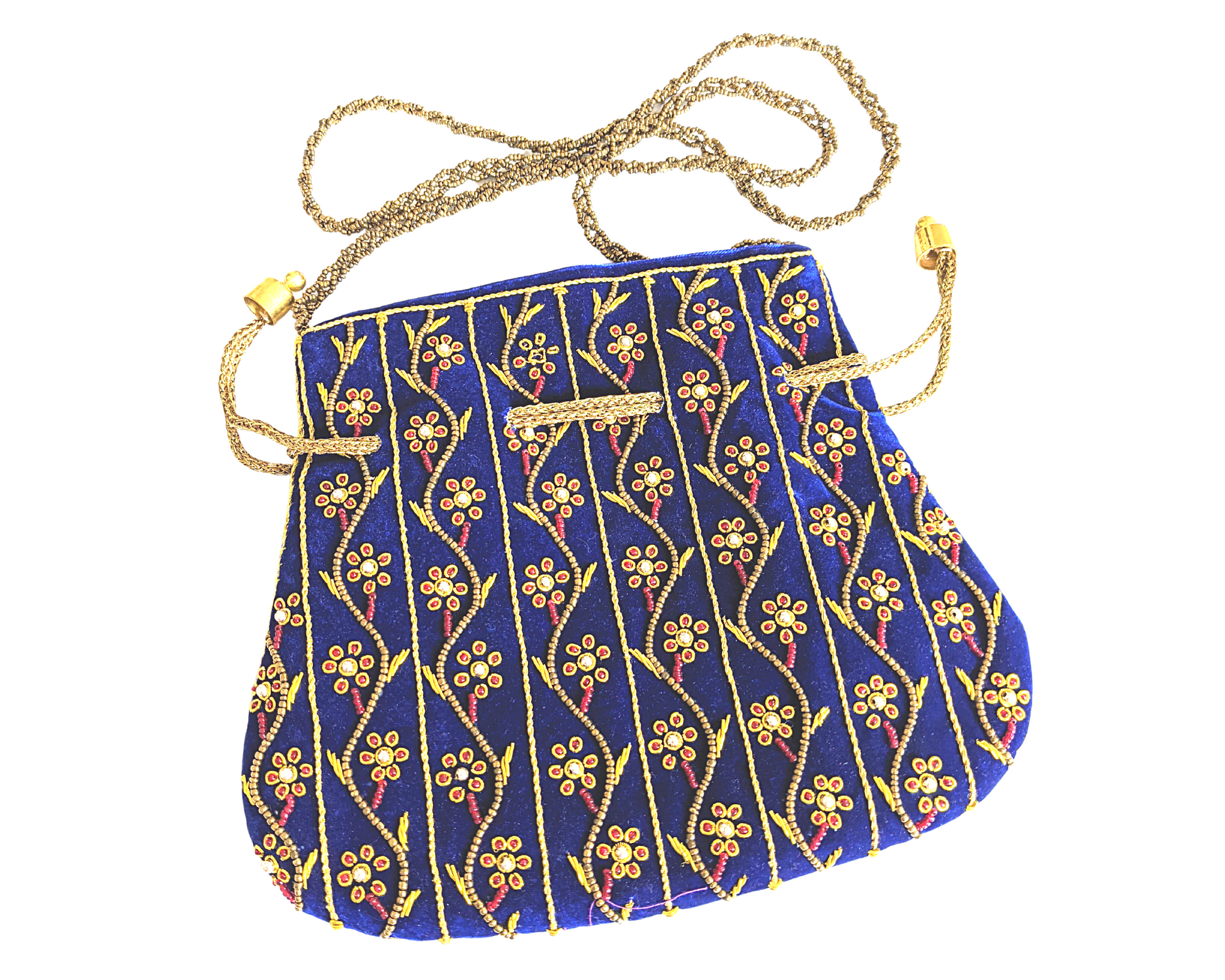 Indian Potli Bag, Velvet Bag - Craft Bazaar