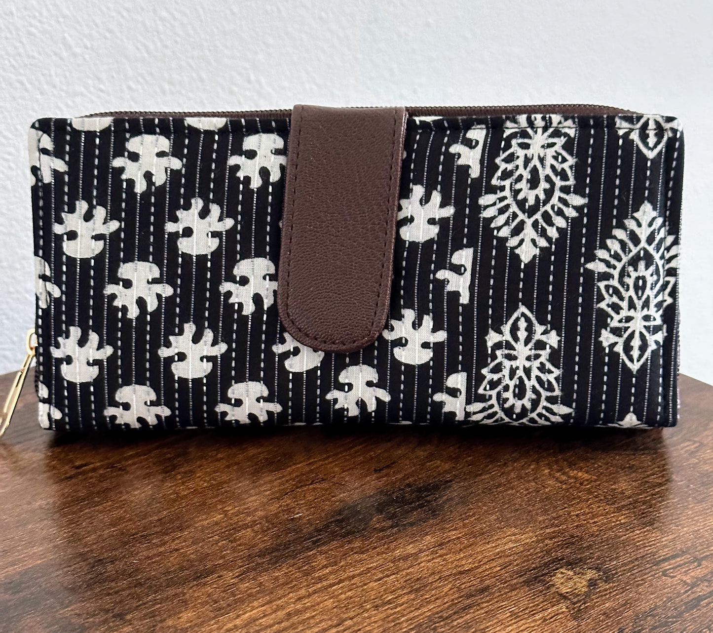 Women Ikat Clutch Wallet - Craft Bag 