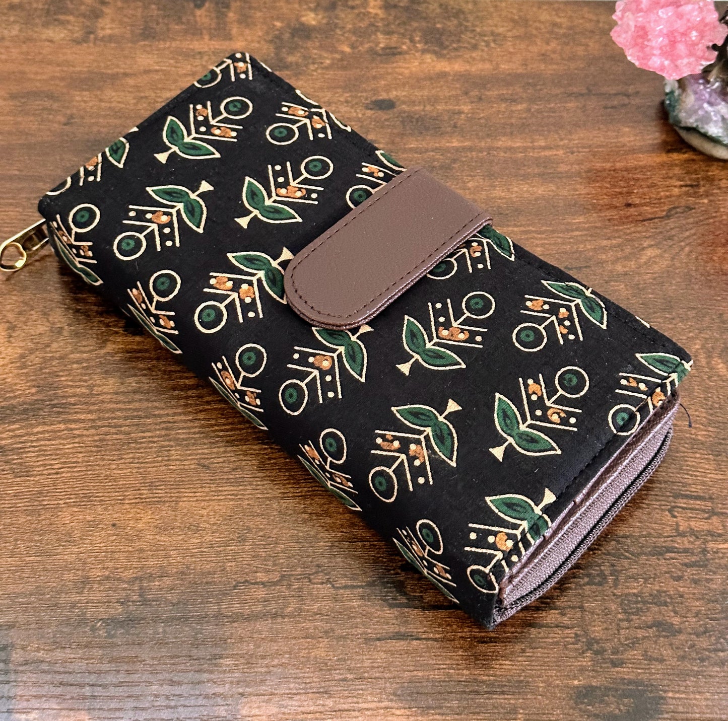 Women Ikat Clutch Wallet - Craft Bag