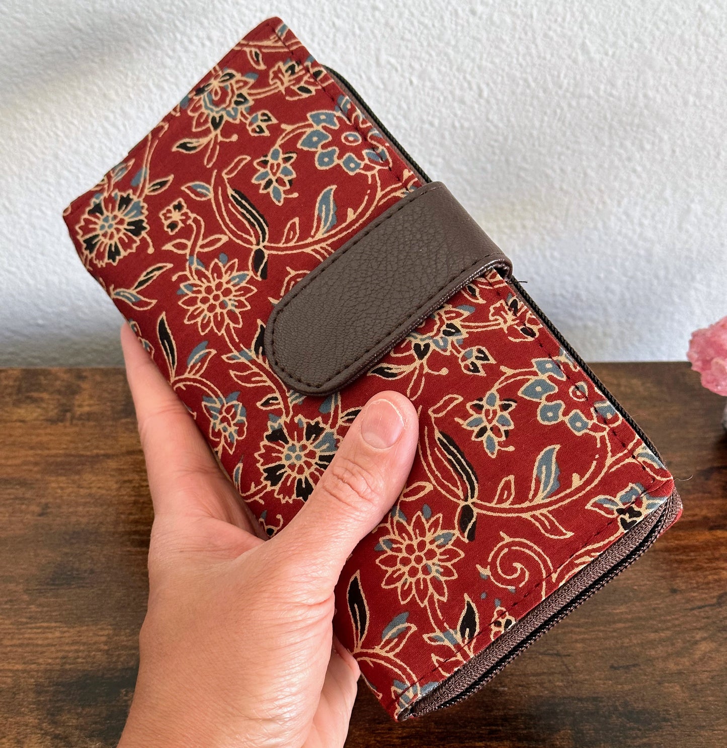 Women Ikat Clutch Wallet - Craft Bag