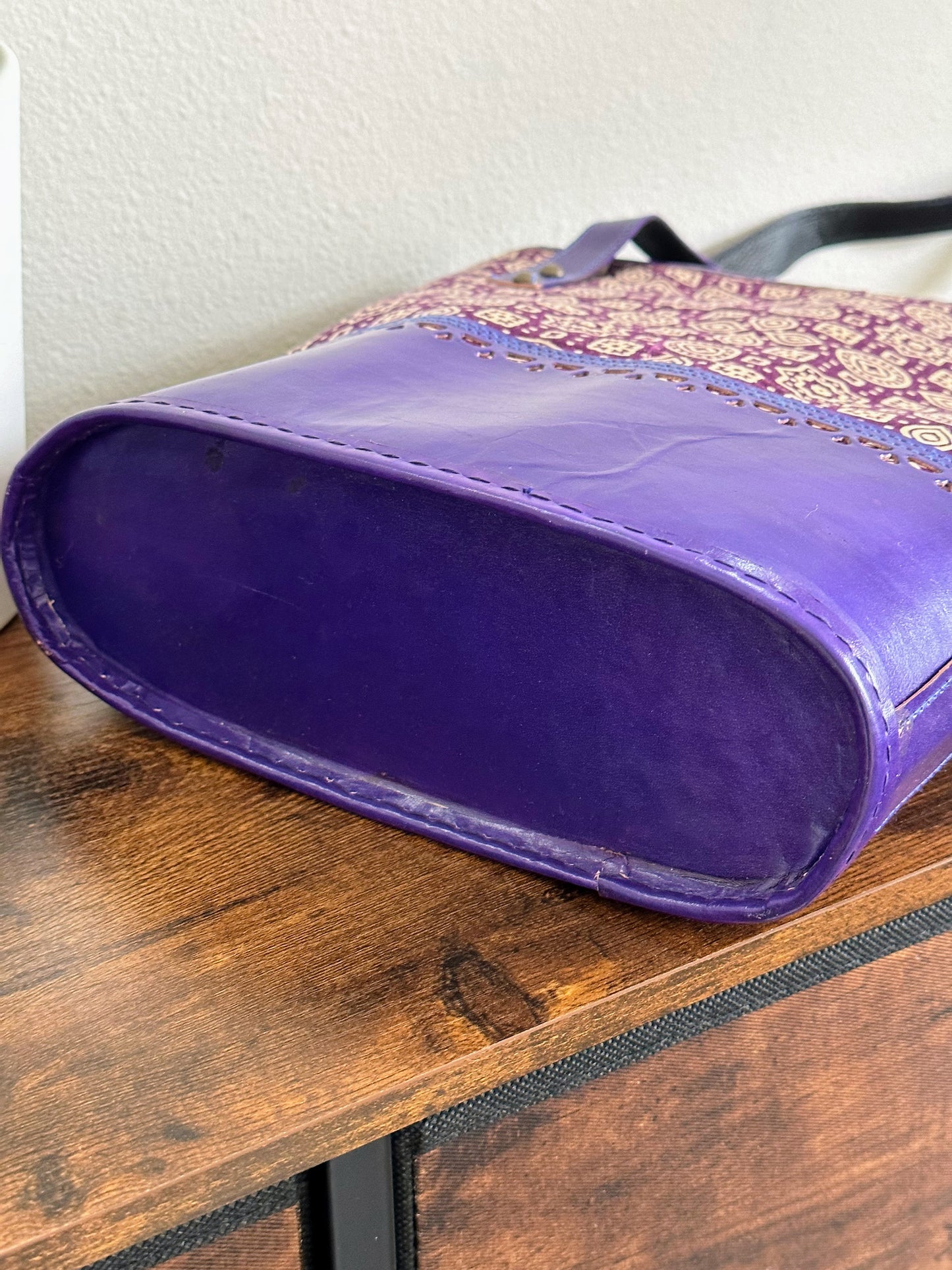 Leather-Shoulder-Bag-Purple-5