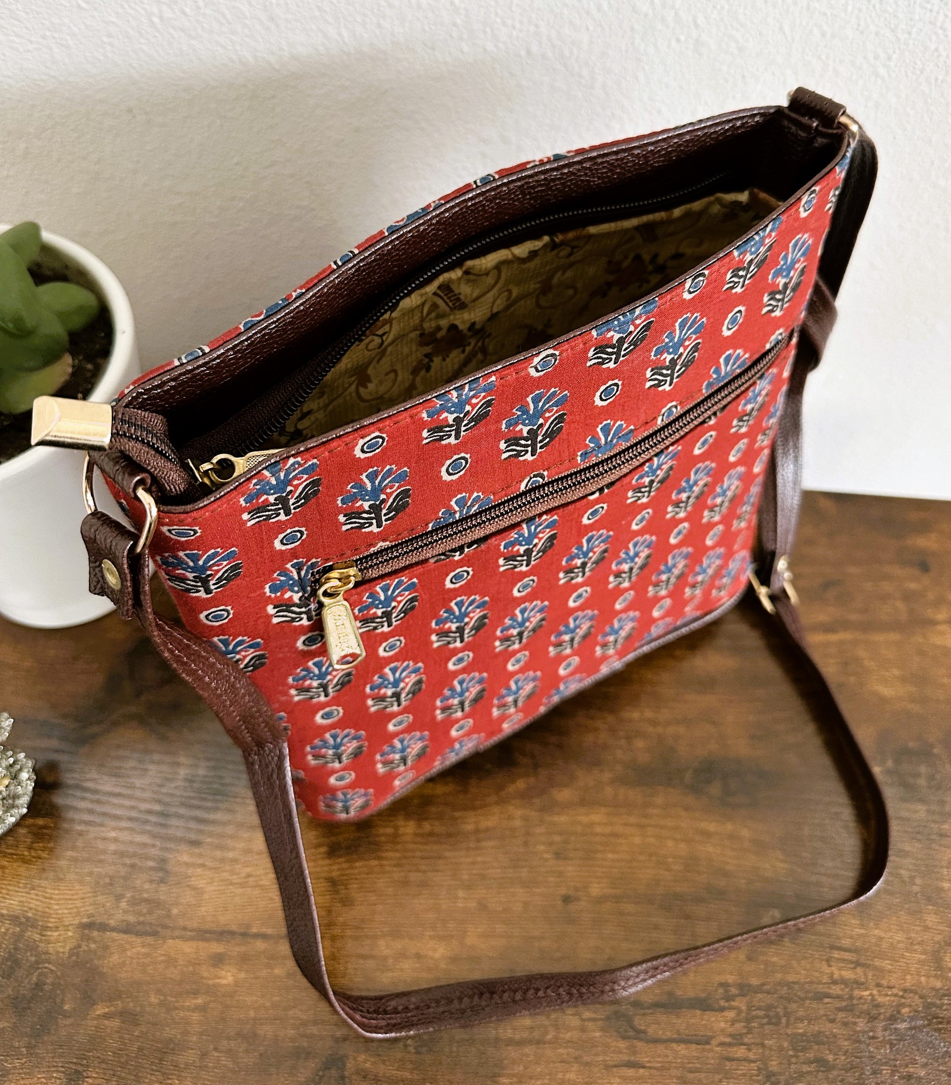 Women Ikat Crossbody Sling Bags - Craft Bazaar