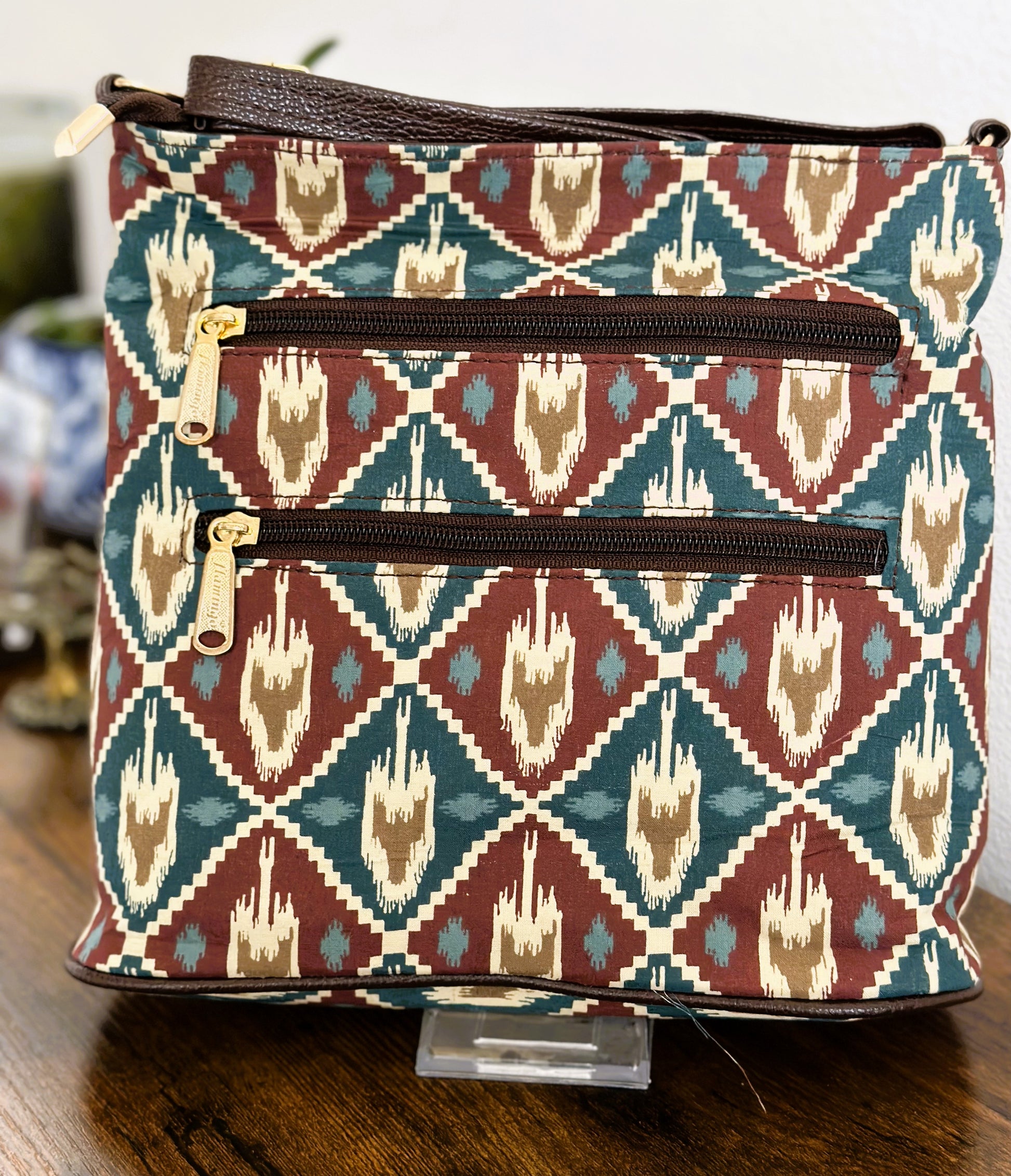 Women Ikat Crossbody Sling Bags - Craft Bazaar