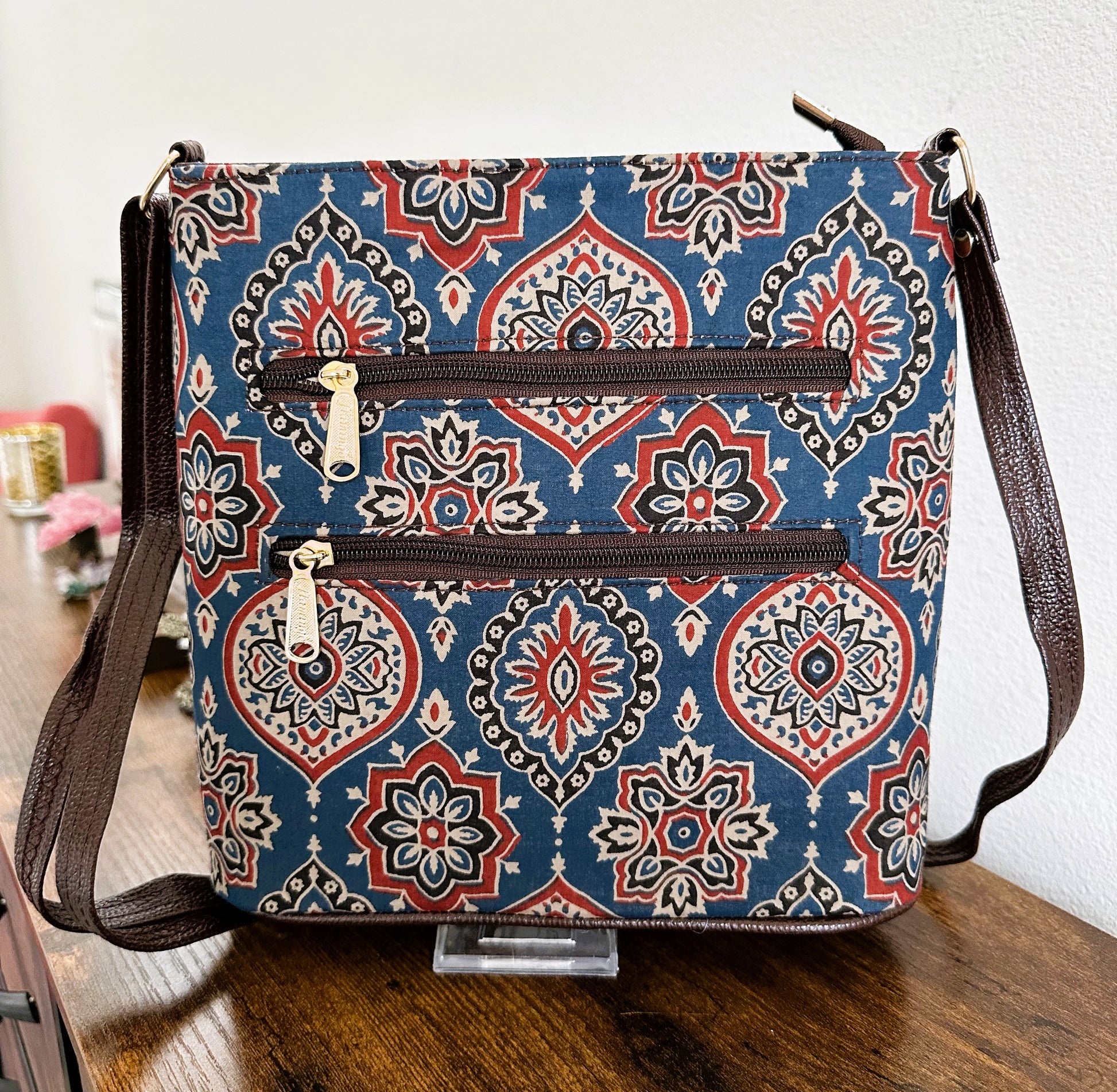 Women Ikat Crossbody Sling Bags - Craft Bazaar