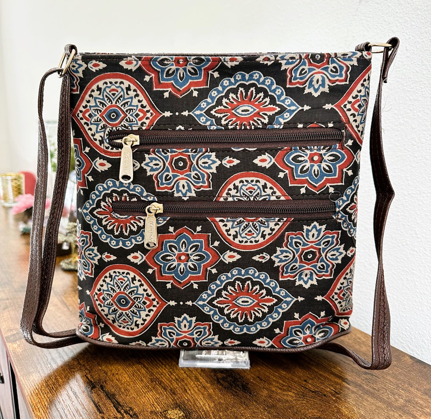 Women Ikat Crossbody Sling Bags - Craft Bazaar