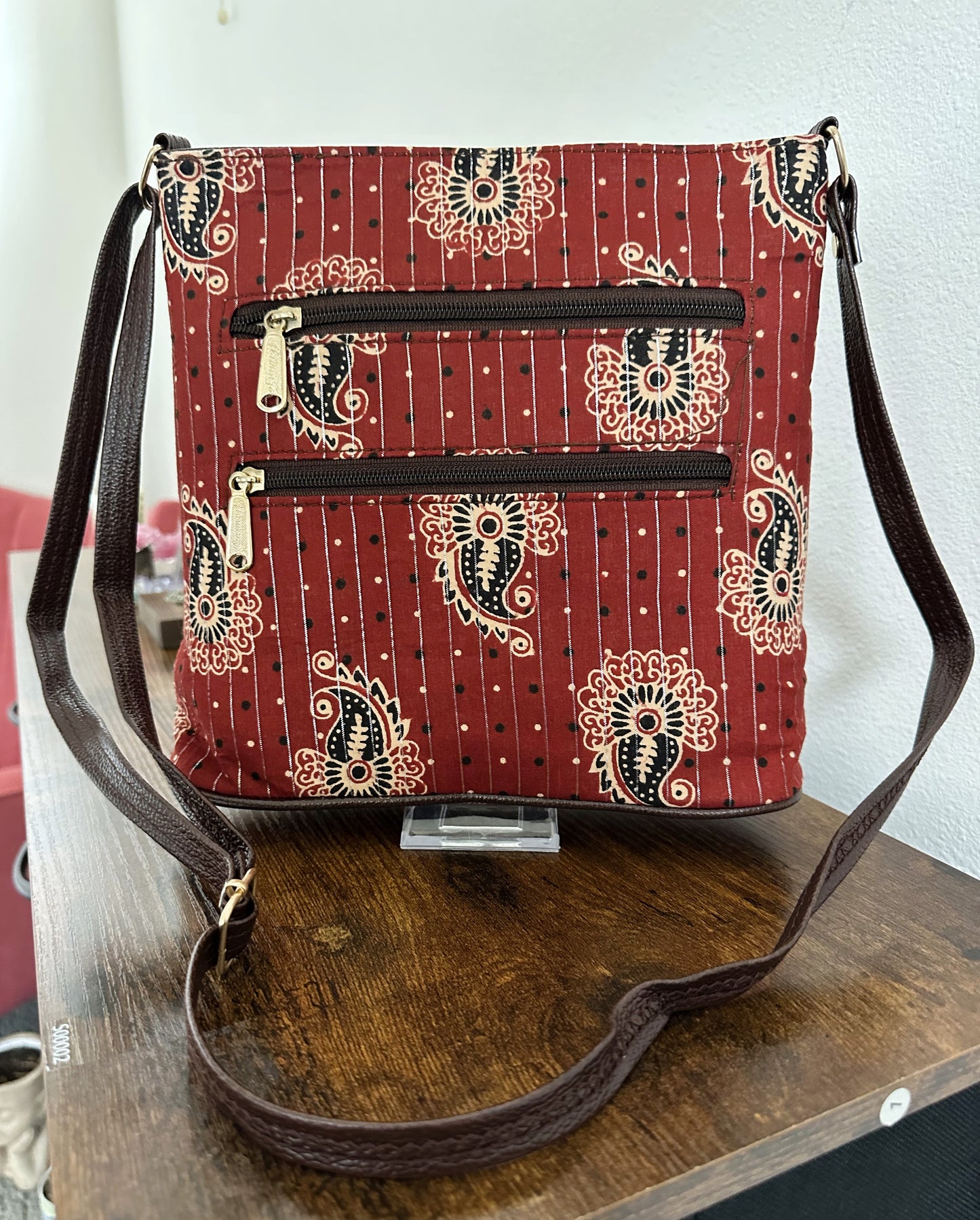 Women Ikat Crossbody Sling Bags - Craft Bazaar