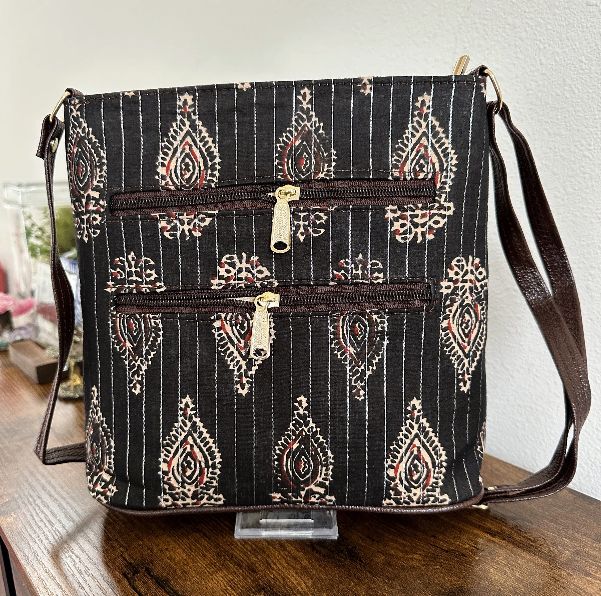 Women Ikat Crossbody Sling Bags - Craft Bazaar