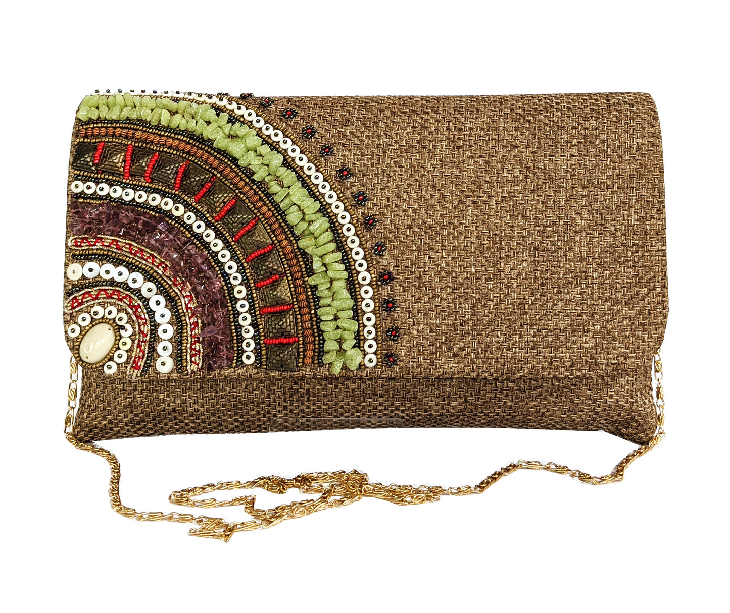 Women Boho Style Clutch Purse - Craft Bazaar