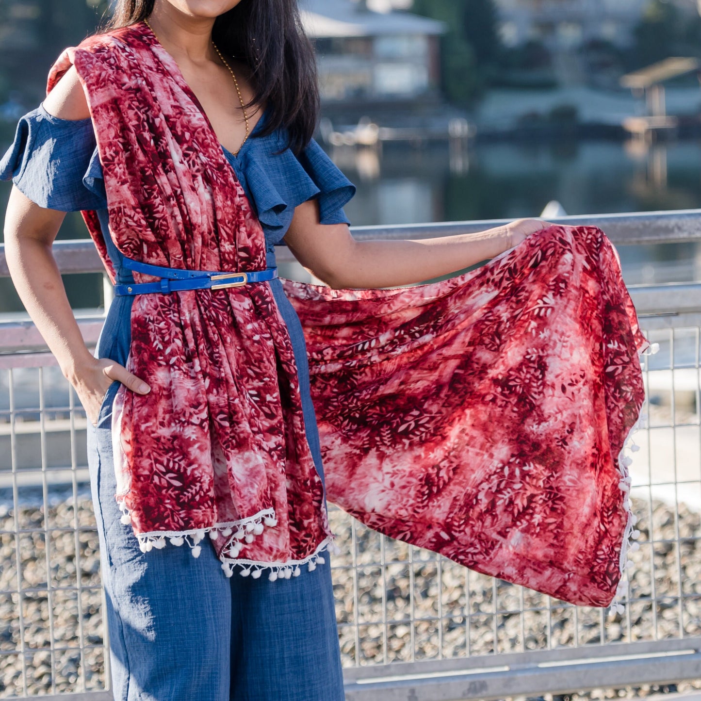 Scarf And Purse Gift Set - Craft Bazaar