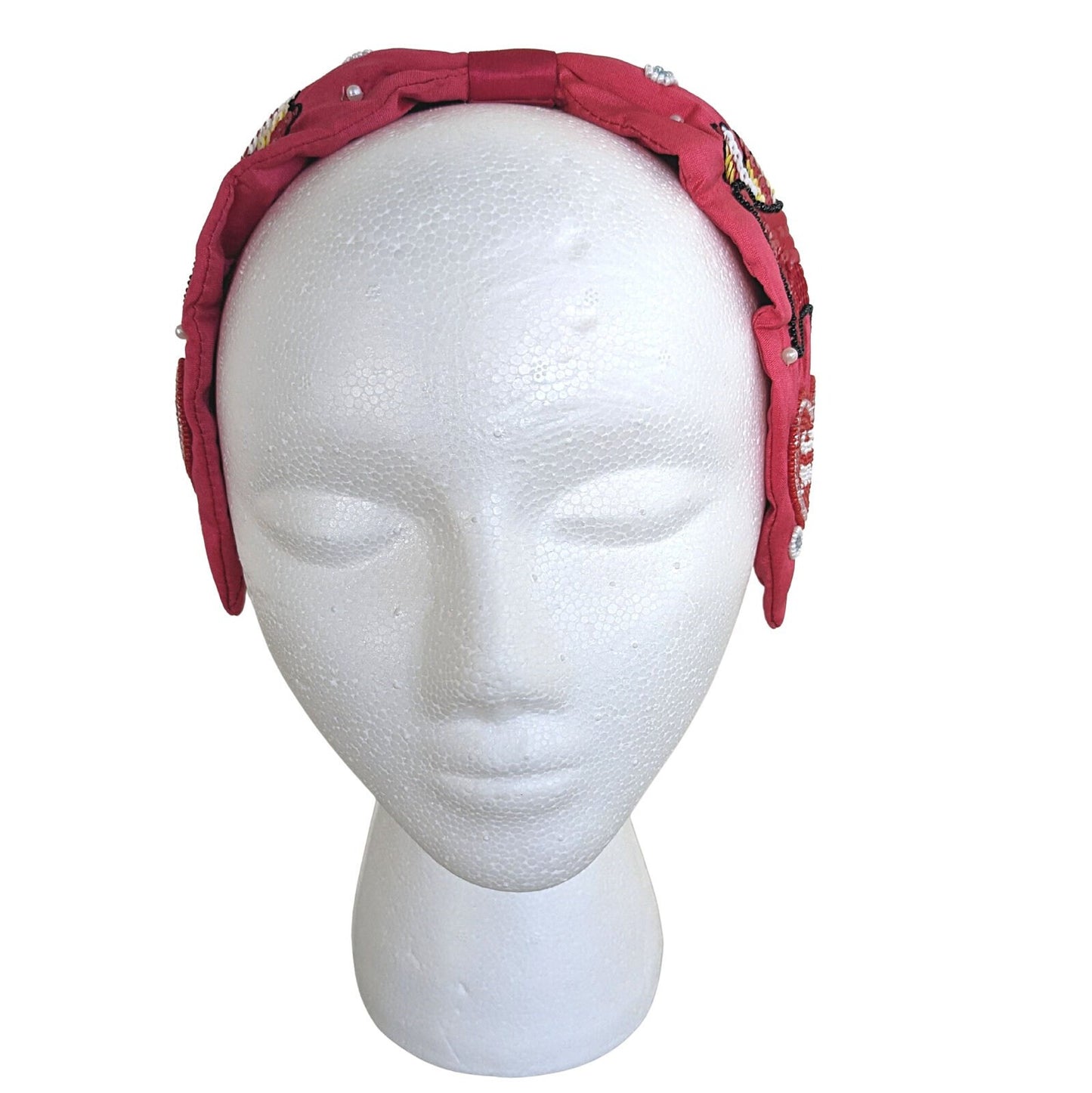 Girl-Power-Headband-Red-4