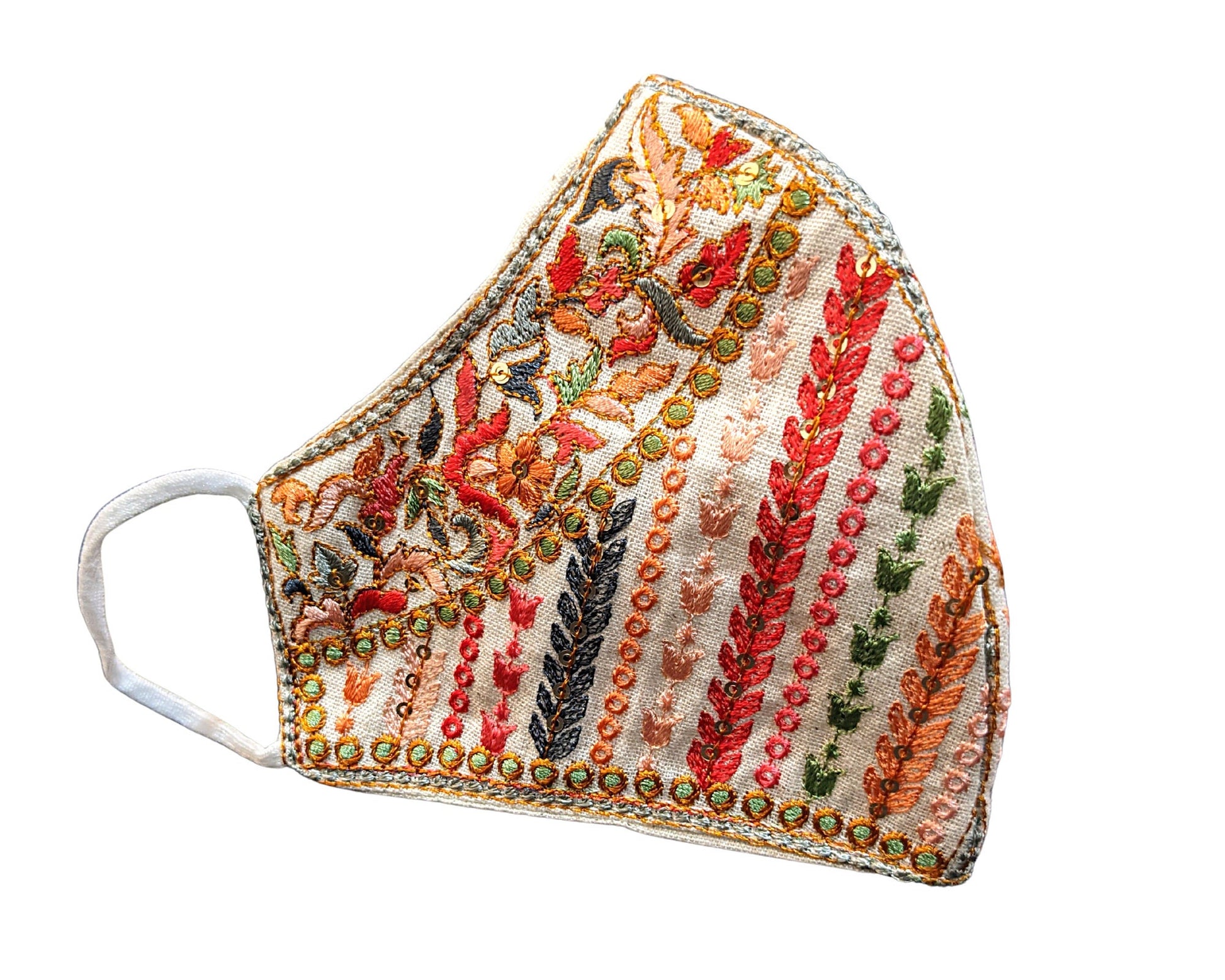 Embroidered-Cotton-Face-Masks-[D10]-2