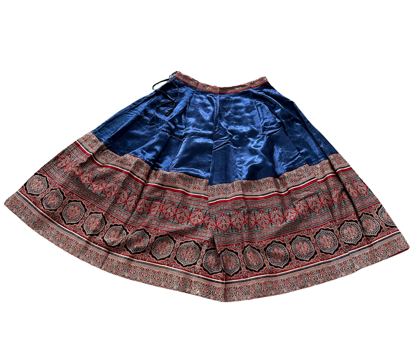 Indian Silk Border Lehenga Skirt