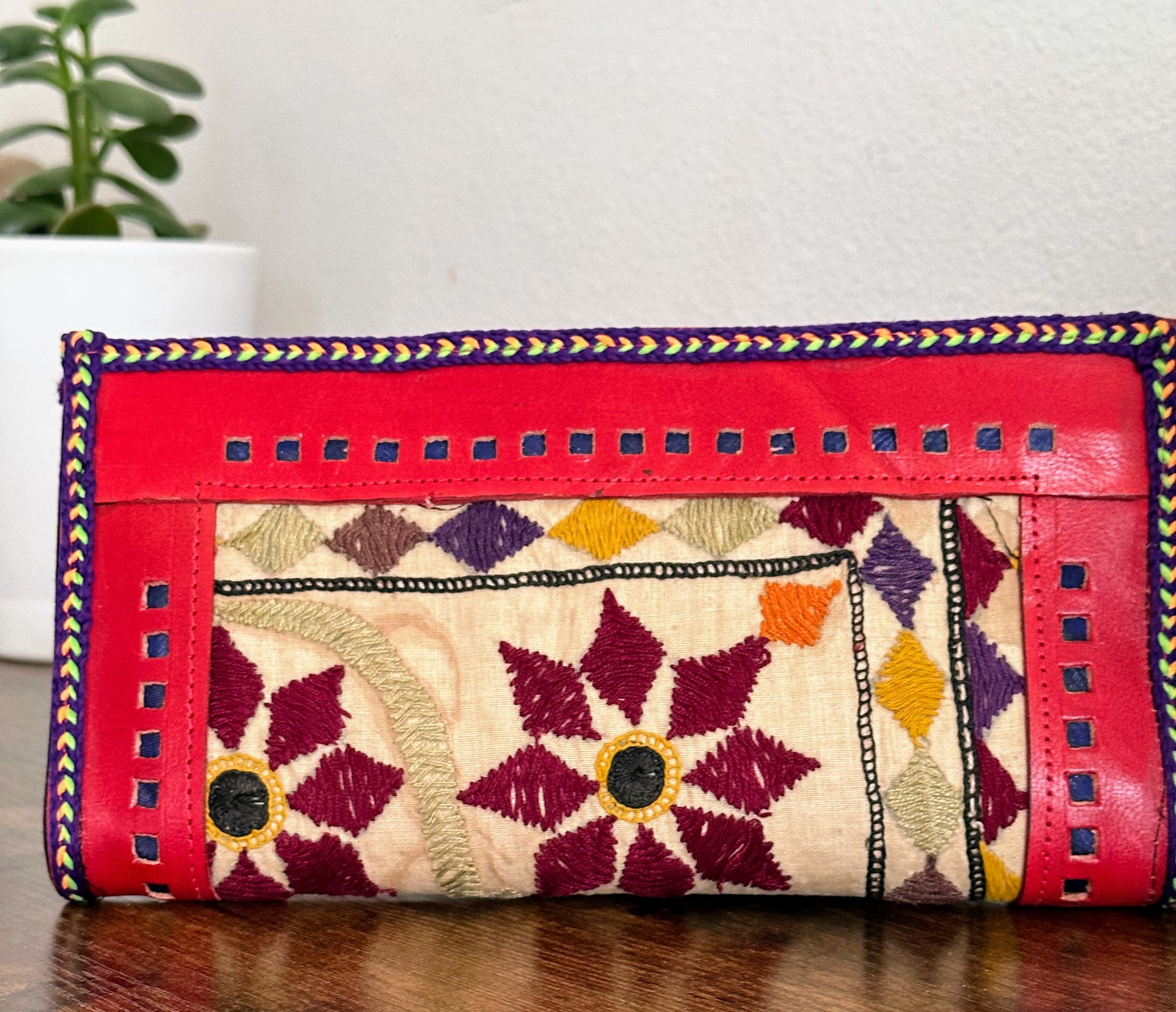 Worthyy Enterprises Handcrafted Embroidered Clutch Bag Purse Handbag For  Women/Girls - Worthyy Enterprises - 3970336