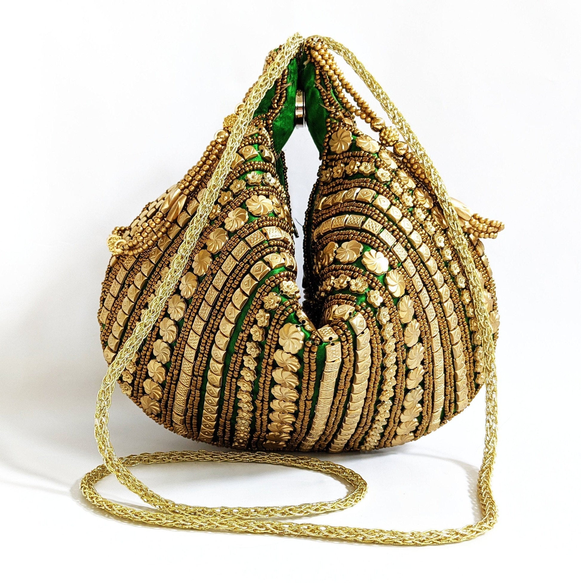 Handmade Multi Purpose Triangle Indian Potli Bag - Craft Bazaar